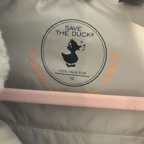 Save the Duck Girl's Jacket size 10 - Picture 2 of 3